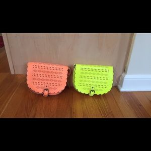 American Eagle neon crossbody bags